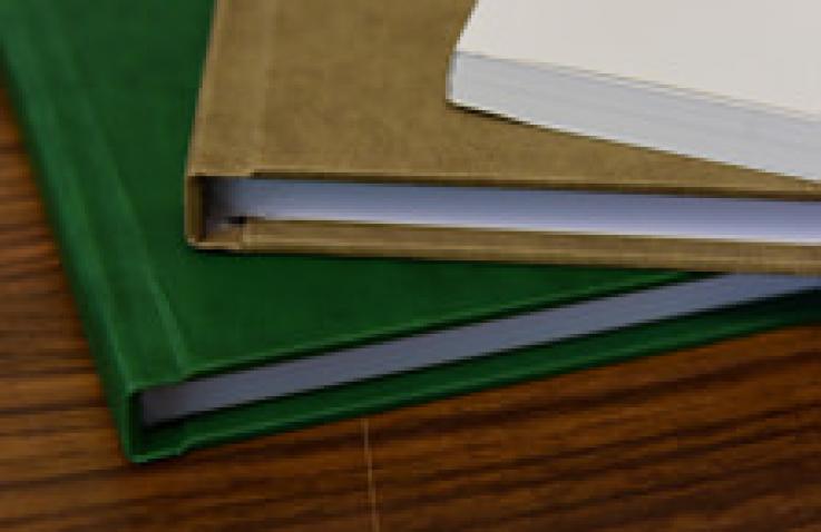 Perfect binding with only a few pages