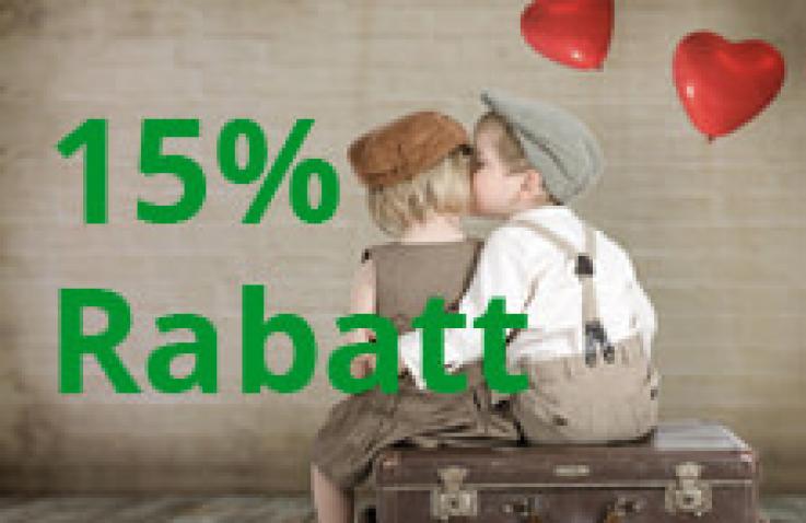 Valentine's Day 2018: 15% discount