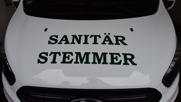 car / vehicle lettering
