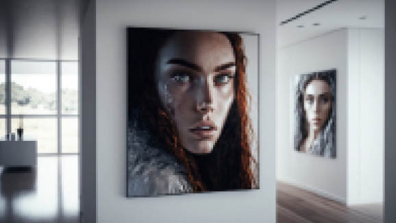Photo on aluminum