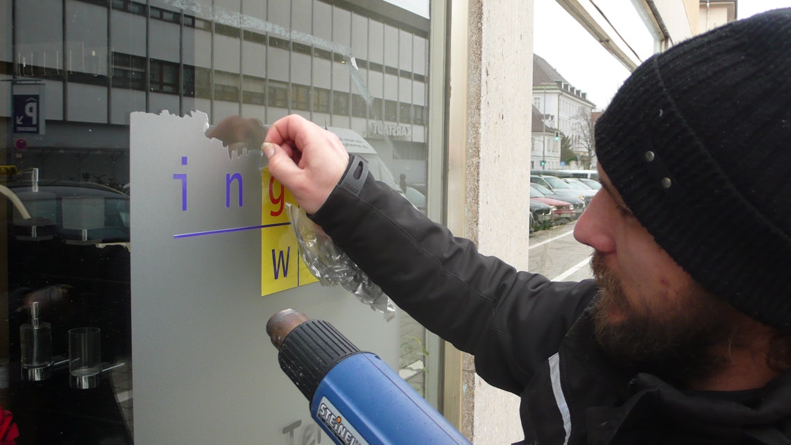 Verklebung bei SHG Wolf in München