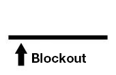 Hinten Blockoutschutzfolie Weiß