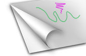 Whiteboard foil - transparent