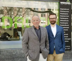 Gunter und Mathias-Wenzel - Gründer der WENZEL GmbH druck - kopie - media
