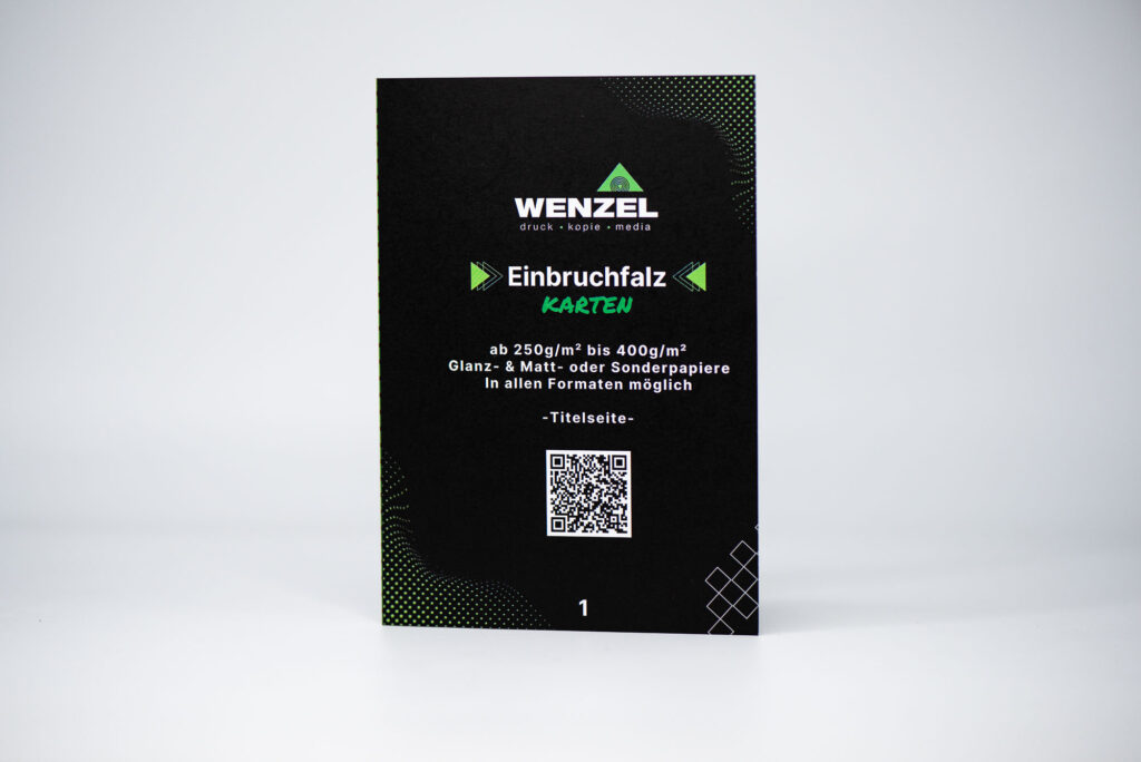 Einbruchfalz Flyer Erstellen Und Drucken