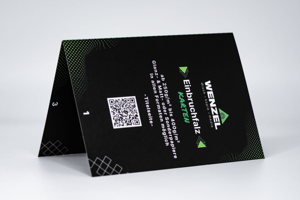 Einbruchfalz Flyer erstellen & drucken