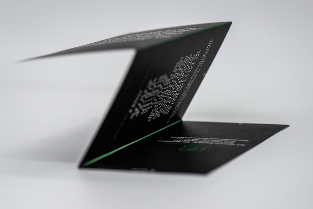 Zickzackfalz Leporellofalz Zickzack Flyer erstellen und drucken